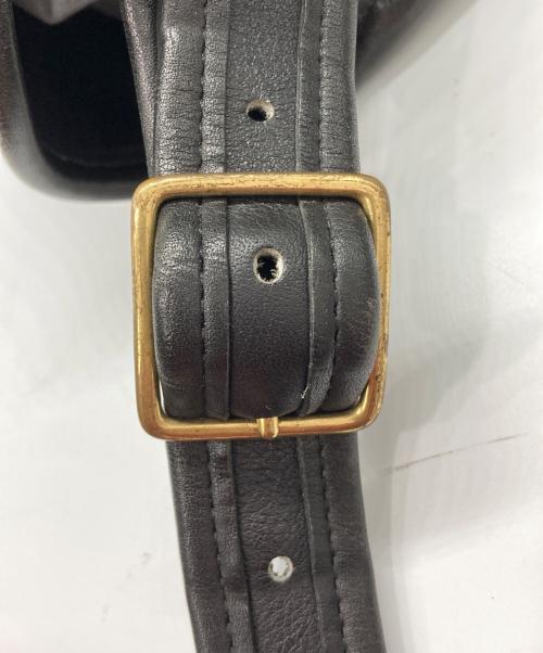 COACH（コーチ）COACH (コーチ) メトロポリタン ブリーフケース ブラック×ゴールドの古着・服飾アイテム
