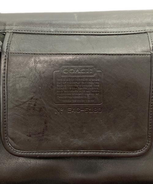 COACH（コーチ）COACH (コーチ) メトロポリタン ブリーフケース ブラック×ゴールドの古着・服飾アイテム