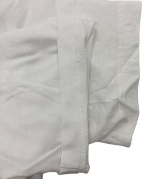 COMME des GARCONS SHIRT（コムデギャルソンシャツ）COMME des GARCONS SHIRT (コムデギャルソンシャツ) マルチステッチTシャツ ホワイト サイズ:表記なし（実寸参照）の古着・服飾アイテム
