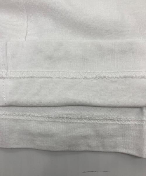 COMME des GARCONS SHIRT（コムデギャルソンシャツ）COMME des GARCONS SHIRT (コムデギャルソンシャツ) マルチステッチTシャツ ホワイト サイズ:表記なし（実寸参照）の古着・服飾アイテム