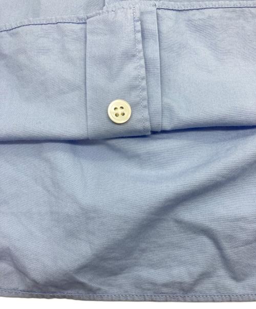 COMME des GARCONS SHIRT（コムデギャルソンシャツ）COMME des GARCONS SHIRT (コムデギャルソンシャツ) プリント加工半袖シャツ スカイブルー×イエロー サイズ:Sの古着・服飾アイテム