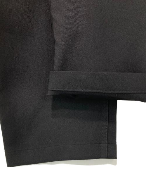 COMME des GARCONS SHIRT（コムデギャルソンシャツ）COMME des GARCONS SHIRT (コムデギャルソンシャツ) polyester twill garment treated EVAバックポケットパンツ ブラック サイズ:Sの古着・服飾アイテム