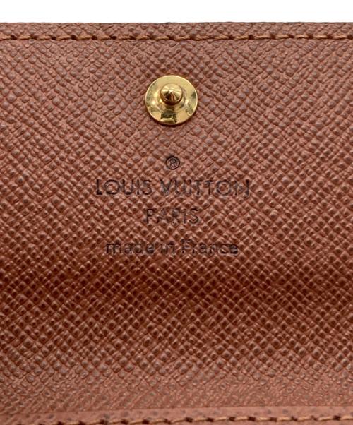 LOUIS VUITTON（ルイ ヴィトン）LOUIS VUITTON (ルイ ヴィトン) ミュルティクレ 4 モノグラム キーケース ブラウンの古着・服飾アイテム