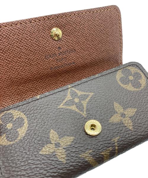 LOUIS VUITTON（ルイ ヴィトン）LOUIS VUITTON (ルイ ヴィトン) ミュルティクレ 4 モノグラム キーケース ブラウンの古着・服飾アイテム