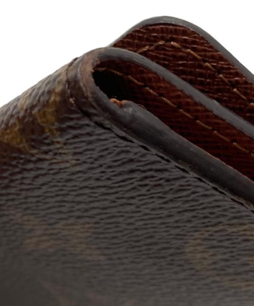 LOUIS VUITTON（ルイ ヴィトン）LOUIS VUITTON (ルイ ヴィトン) ミュルティクレ 4 モノグラム キーケース ブラウンの古着・服飾アイテム