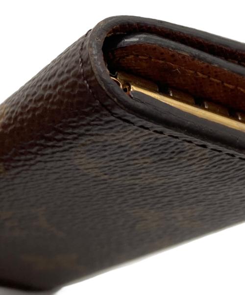 LOUIS VUITTON（ルイ ヴィトン）LOUIS VUITTON (ルイ ヴィトン) ミュルティクレ 4 モノグラム キーケース ブラウンの古着・服飾アイテム