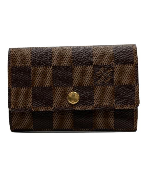 LOUIS VUITTON（ルイ ヴィトン）LOUIS VUITTON (ルイ ヴィトン) ミュルティクレ6 ダミエ キーケース ブラウンの古着・服飾アイテム