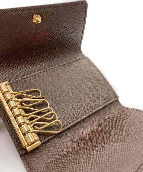 LOUIS VUITTON（ルイ ヴィトン）LOUIS VUITTON (ルイ ヴィトン) ミュルティクレ6 ダミエ キーケース ブラウンの古着・服飾アイテム