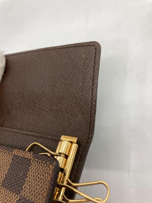 LOUIS VUITTON（ルイ ヴィトン）LOUIS VUITTON (ルイ ヴィトン) ミュルティクレ6 ダミエ キーケース ブラウンの古着・服飾アイテム