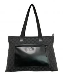 GUCCI（グッチ）の古着「GGキャンバス トートバッグ」｜ブラック