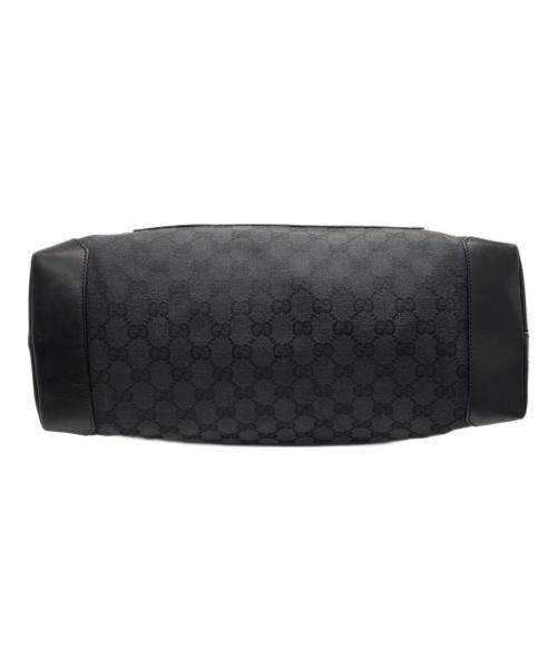 GUCCI（グッチ）GUCCI (グッチ) GGキャンバス トートバッグ ブラックの古着・服飾アイテム