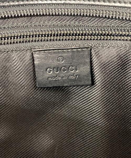 GUCCI（グッチ）GUCCI (グッチ) GGキャンバス トートバッグ ブラックの古着・服飾アイテム