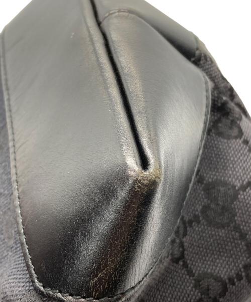 GUCCI（グッチ）GUCCI (グッチ) GGキャンバス トートバッグ ブラックの古着・服飾アイテム