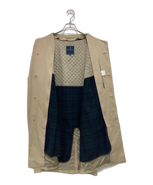 BROOKS BROTHERS（ブルックスブラザーズ）BROOKS BROTHERS (ブルックスブラザーズ) ライナー付ステンカラーコート ベージュ サイズ:Mの古着・服飾アイテム