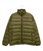 Patagoniaパタゴニア）の古着「Hi-Loft Down Sweater」｜カーキ