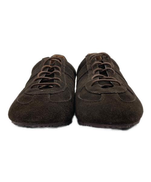 vibram（ビブラム）vibram (ビブラム) OPENING act (オープニングアクト) リアルレザージャーマントレーナー ブラウン サイズ:44の古着・服飾アイテム