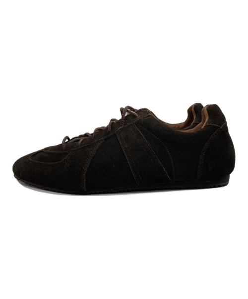 vibram（ビブラム）vibram (ビブラム) OPENING act (オープニングアクト) リアルレザージャーマントレーナー ブラウン サイズ:44の古着・服飾アイテム