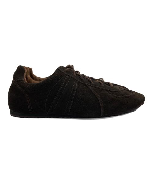 vibram（ビブラム）vibram (ビブラム) OPENING act (オープニングアクト) リアルレザージャーマントレーナー ブラウン サイズ:44の古着・服飾アイテム