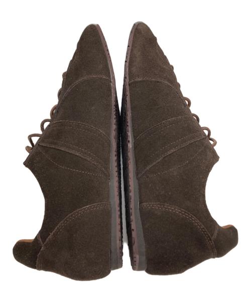 vibram（ビブラム）vibram (ビブラム) OPENING act (オープニングアクト) リアルレザージャーマントレーナー ブラウン サイズ:44の古着・服飾アイテム
