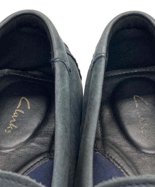 CLARKS（クラークス）CLARKS (クラークス) Oswick Bar ローファー ネイビー サイズ:US 10 1/2の古着・服飾アイテム