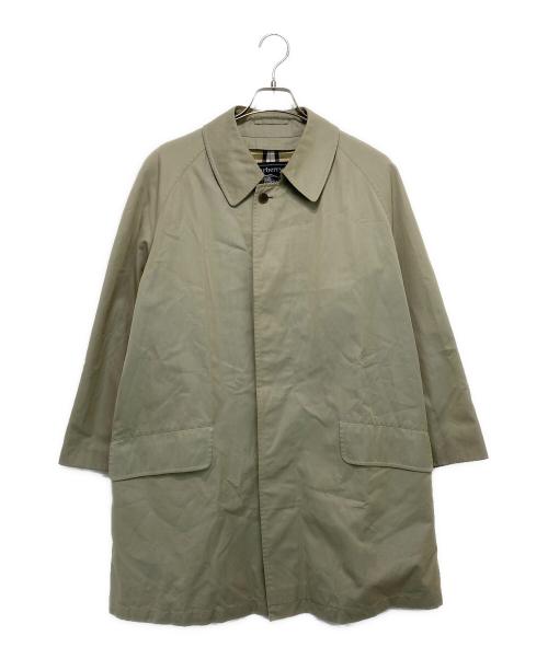 Burberry's（バーバリーズ）Burberry's (バーバリーズ) 裏ノバチェック ステンカラーコート ベージュ サイズ:表記なしの古着・服飾アイテム