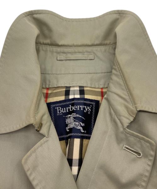 Burberry's（バーバリーズ）Burberry's (バーバリーズ) 裏ノバチェック ステンカラーコート ベージュ サイズ:表記なしの古着・服飾アイテム