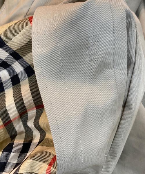 Burberry's（バーバリーズ）Burberry's (バーバリーズ) 裏ノバチェック ステンカラーコート ベージュ サイズ:表記なしの古着・服飾アイテム