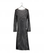 JOSE MOONジョゼムーン）の古着「STONE MESH DRESS」｜ブラック