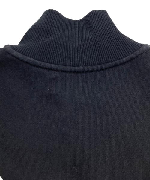 FRED PERRY（フレッドペリー）FRED PERRY (フレッドペリー) ハーフジップスウェット ブラック×グリーン サイズ:Sの古着・服飾アイテム