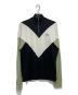 FRED PERRY（フレッドペリー）の古着「ハーフジップスウェット」｜ブラック×グリーン