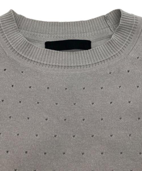 th products（ティーエイチプロダクツ）th products (ティーエイチプロダクツ) Dot Hole Vest グレー サイズ:OSの古着・服飾アイテム