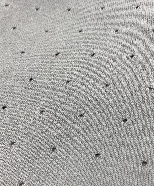th products（ティーエイチプロダクツ）th products (ティーエイチプロダクツ) Dot Hole Vest グレー サイズ:OSの古着・服飾アイテム
