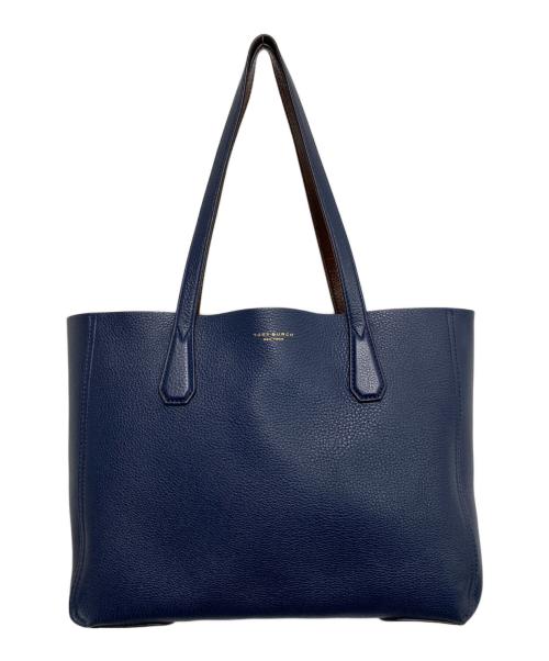 TORY BURCH（トリーバーチ）TORY BURCH (トリーバーチ) トートバッグ ネイビーの古着・服飾アイテム