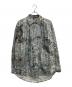 AiE（エーアイイー）の古着「PAINTER SHIRT SNOWBAL SPOT PRINT」｜グレー