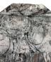 中古・古着 AiE (エーアイイー) PAINTER SHIRT SNOWBAL SPOT PRINT グレー サイズ:M：10000円