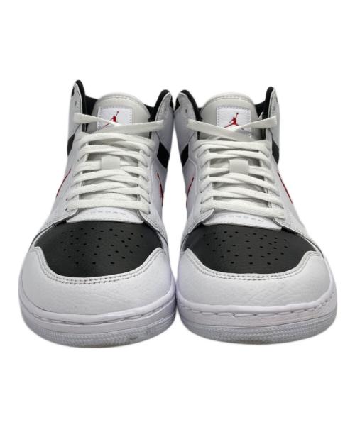 NIKE（ナイキ）NIKE (ナイキ) JORDAN COURT CONNECT MID ホワイト×ブラック サイズ:US9の古着・服飾アイテム