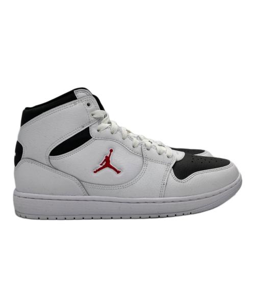 NIKE（ナイキ）NIKE (ナイキ) JORDAN COURT CONNECT MID ホワイト×ブラック サイズ:US9の古着・服飾アイテム