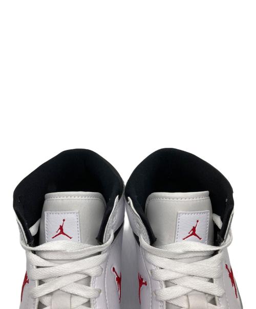 NIKE（ナイキ）NIKE (ナイキ) JORDAN COURT CONNECT MID ホワイト×ブラック サイズ:US9の古着・服飾アイテム