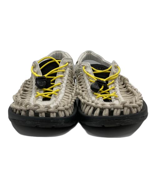 KEEN（キーン）KEEN (キーン) UNEEK VAPOR/CREAM GOLD ホワイト サイズ:US9の古着・服飾アイテム