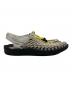 中古・古着 KEEN (キーン) UNEEK VAPOR/CREAM GOLD ホワイト サイズ:US9：8000円