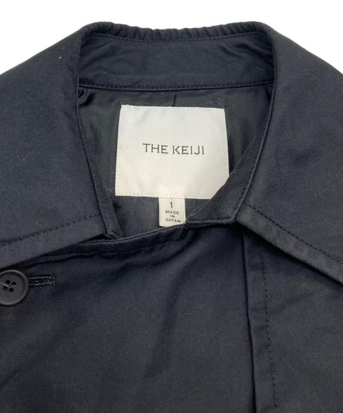 THE KEIJI（ザ・ケイジ）THE KEIJI (ザ・ケイジ) ミリタリー ハーフスリーブ ダブルジャケット ブラック サイズ:1の古着・服飾アイテム