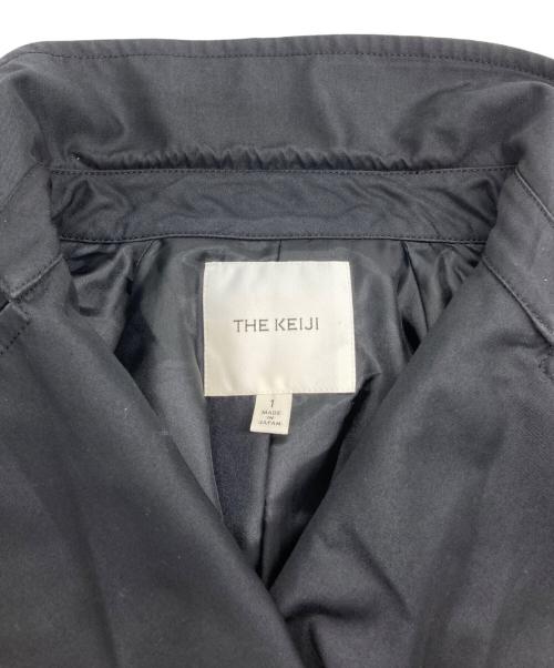 THE KEIJI（ザ・ケイジ）THE KEIJI (ザ・ケイジ) ミリタリー ハーフスリーブ ダブルジャケット ブラック サイズ:1の古着・服飾アイテム