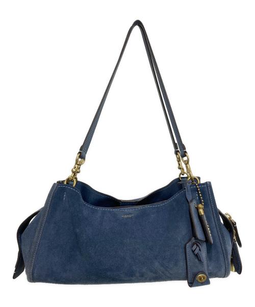 COACH（コーチ）COACH (コーチ) ローグ バッグ 34 ブルーの古着・服飾アイテム