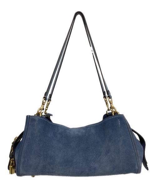 COACH（コーチ）COACH (コーチ) ローグ バッグ 34 ブルーの古着・服飾アイテム