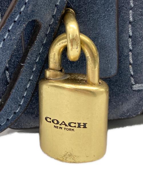 COACH（コーチ）COACH (コーチ) ローグ バッグ 34 ブルーの古着・服飾アイテム
