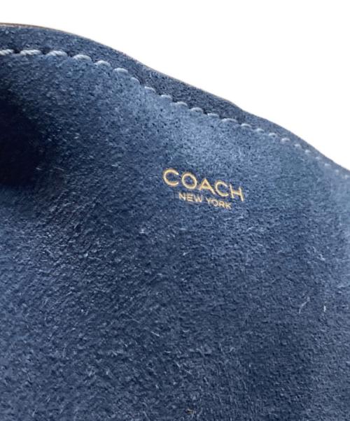 COACH（コーチ）COACH (コーチ) ローグ バッグ 34 ブルーの古着・服飾アイテム