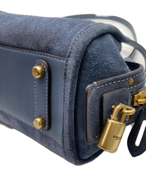 COACH（コーチ）COACH (コーチ) ローグ バッグ 34 ブルーの古着・服飾アイテム