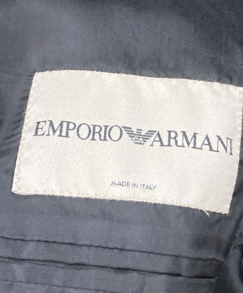 EMPORIO ARMANI（エンポリオ アルマーニ）EMPORIO ARMANI (エンポリオ アルマーニ) 3Bウールセットアップスーツ ブラック サイズ:52の古着・服飾アイテム