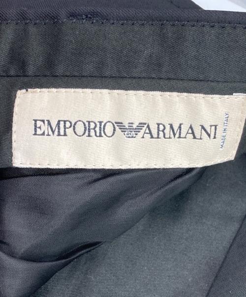 EMPORIO ARMANI（エンポリオ アルマーニ）EMPORIO ARMANI (エンポリオ アルマーニ) 3Bウールセットアップスーツ ブラック サイズ:52の古着・服飾アイテム