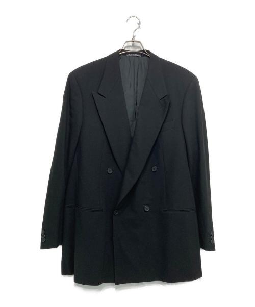GIORGIO ARMANI（ジョルジオアルマーニ）GIORGIO ARMANI (ジョルジオアルマーニ) 80~90s ダブルセットアップスーツ ブラック サイズ:52/54REGの古着・服飾アイテム